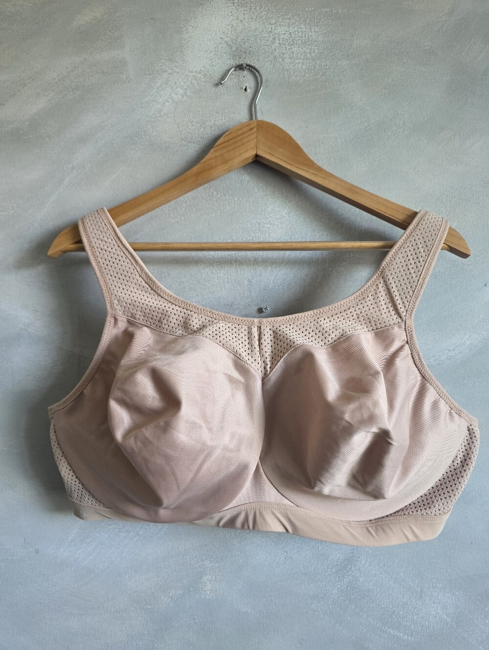 GLAMORISE Underwire High Impact Sports Bra Sz 46DD US
